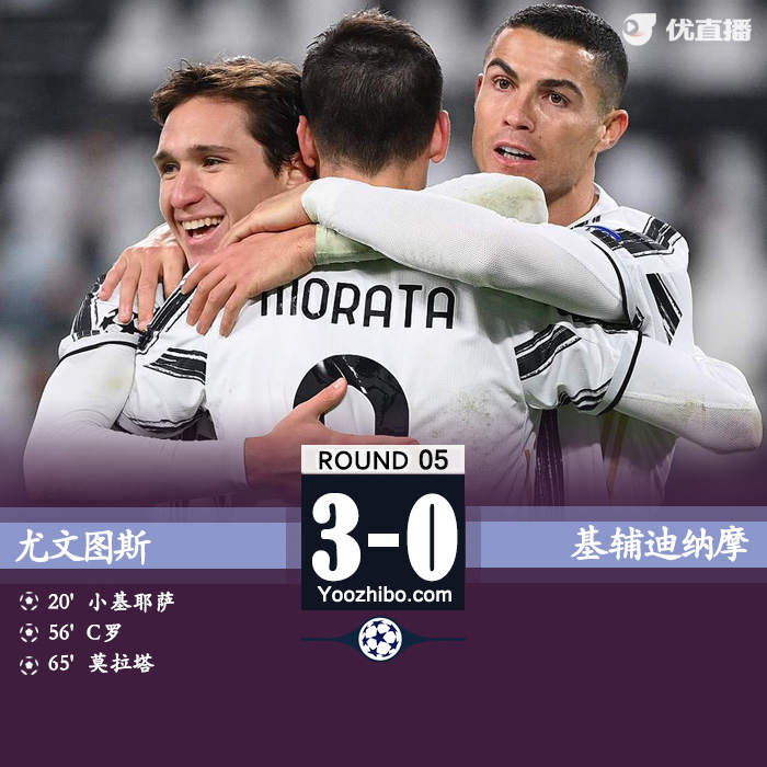 <a href=/zuqiupindao/juventus/ target=_blank class=infotextkey>尤文图斯</a>3-0基辅迪纳摩